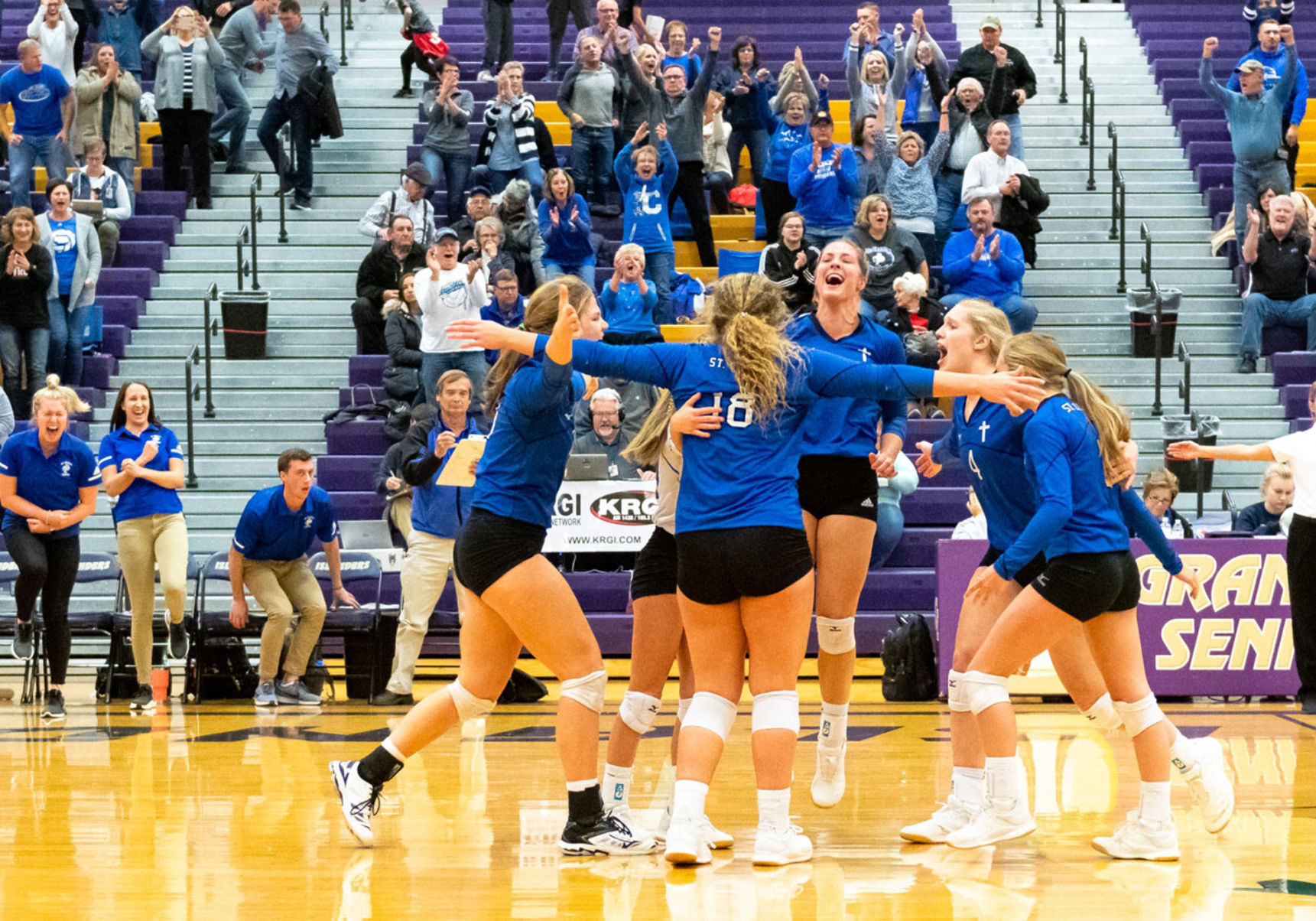 Grand Island Central Catholic volleyball